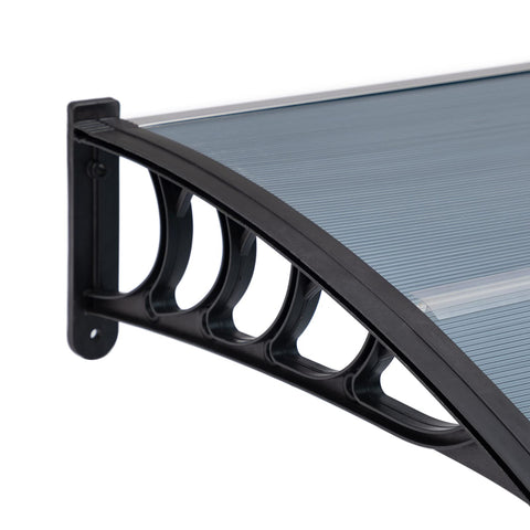 MATICO weatherproof canopy prevents water marks on doors.