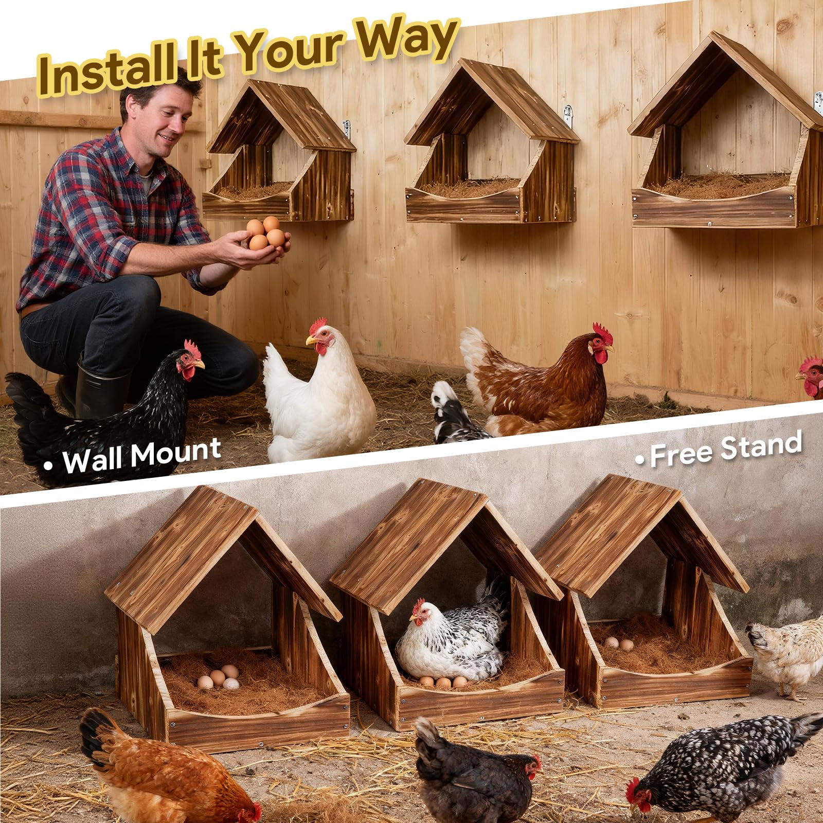 Matutinus smooth edges solid wood ensure safe handling and lasting durability