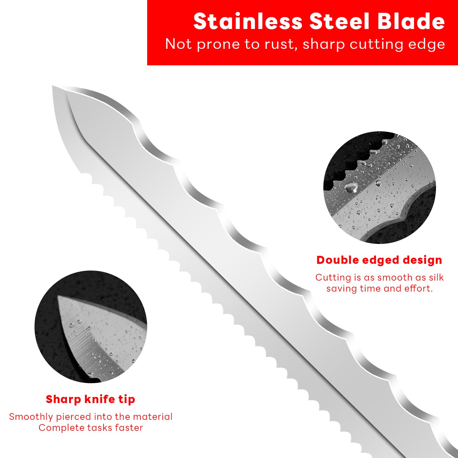 Maudibozz double-sided blade for flexible pruning and cutting angles