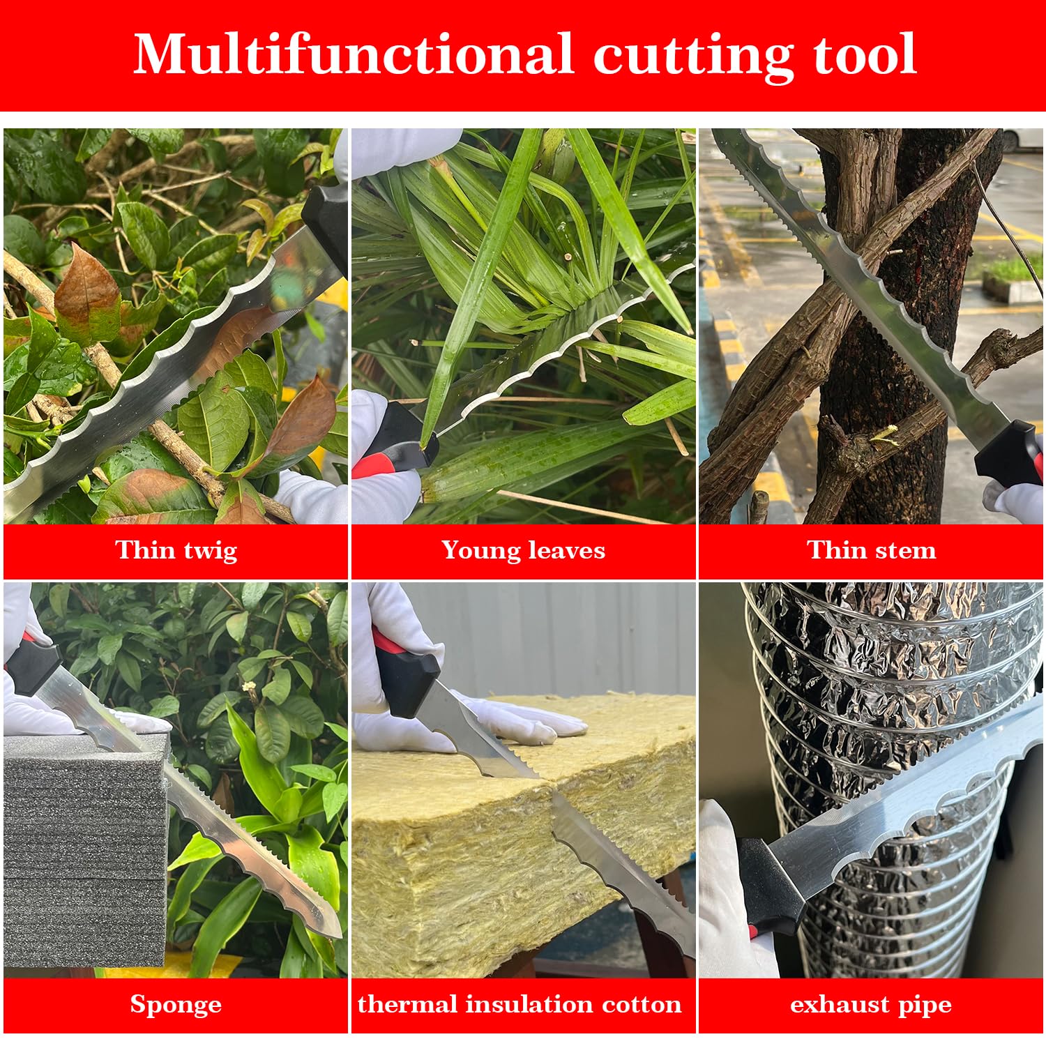Maudibozz blade cuts foam and rock wool with ease