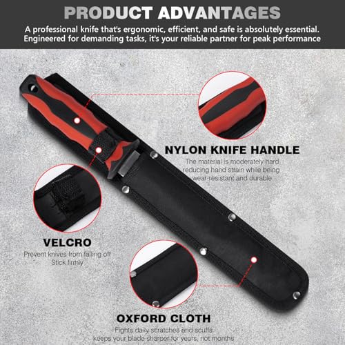 Maudibozz insulation knife ergonomic handle for comfortable long use