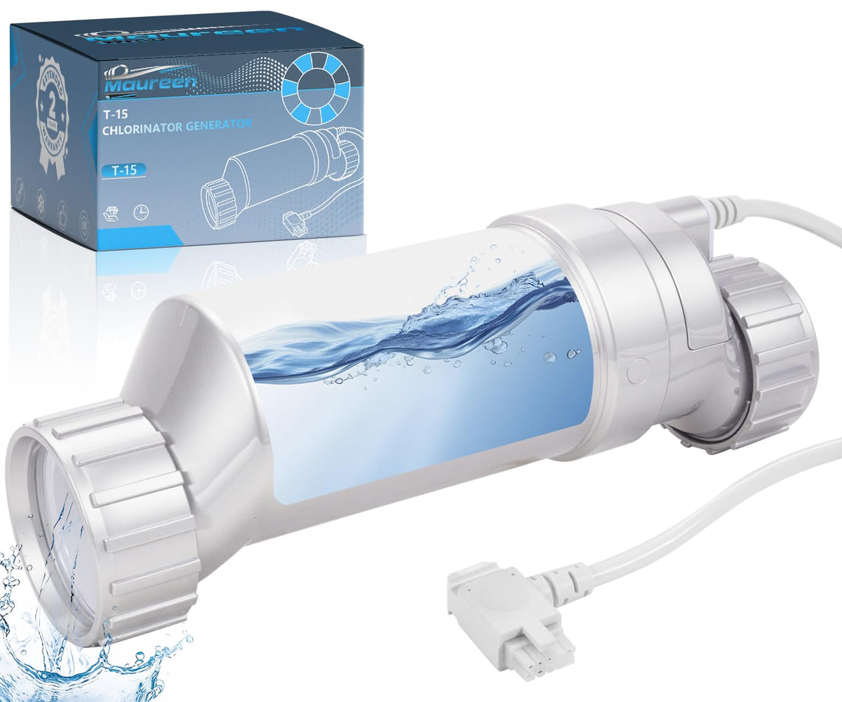 Maureen T-15 salt cell front view for reliable chlorine generation