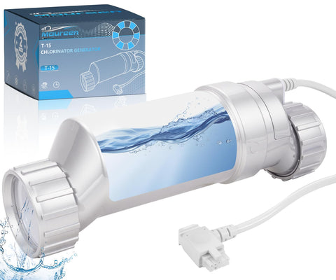 Maureen T-15 salt cell front view for reliable chlorine generation