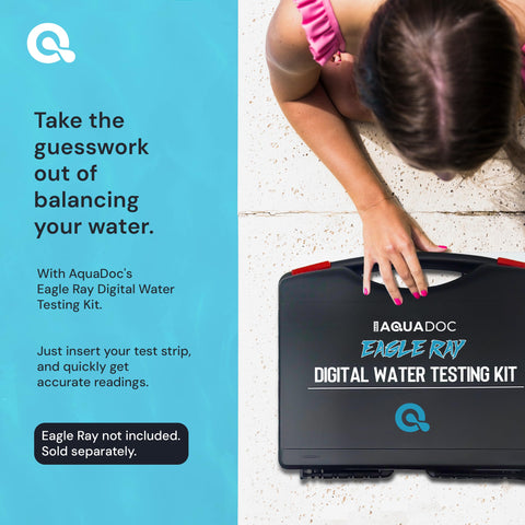 MAV AquaDoc 100-strip package showing reliable supply for regular checks