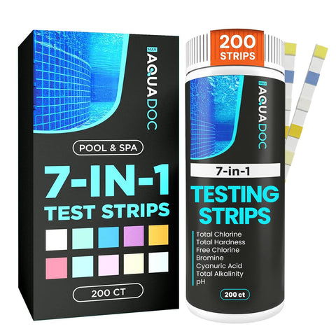 MAV AquaDoc 7-in-1 strips box for spa testing