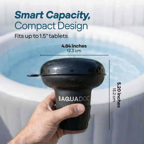 Compact MAV AquaDoc design supports 1.5 inch tablet compatibility