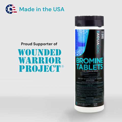 MAV Aquadoc bromine tablets are easy to use for regular spa maintenance.