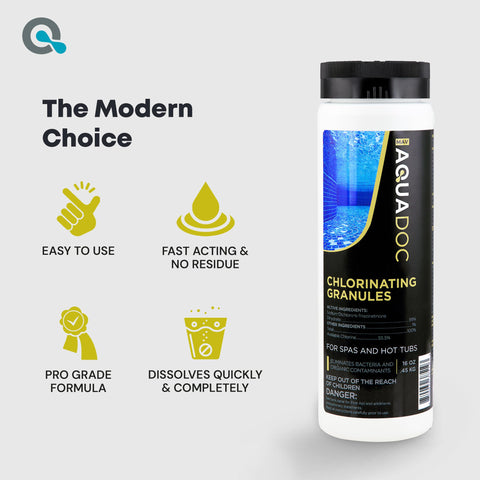 MAV AquaDoc chlorine dosing ease for hot tubs supports flexible treatment