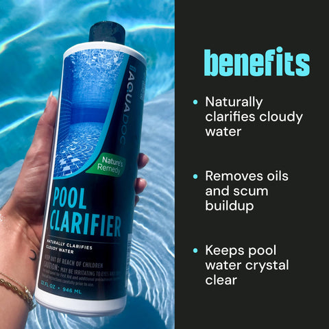 Cloudy to clear water scene with MAV AquaDoc clarifier in action