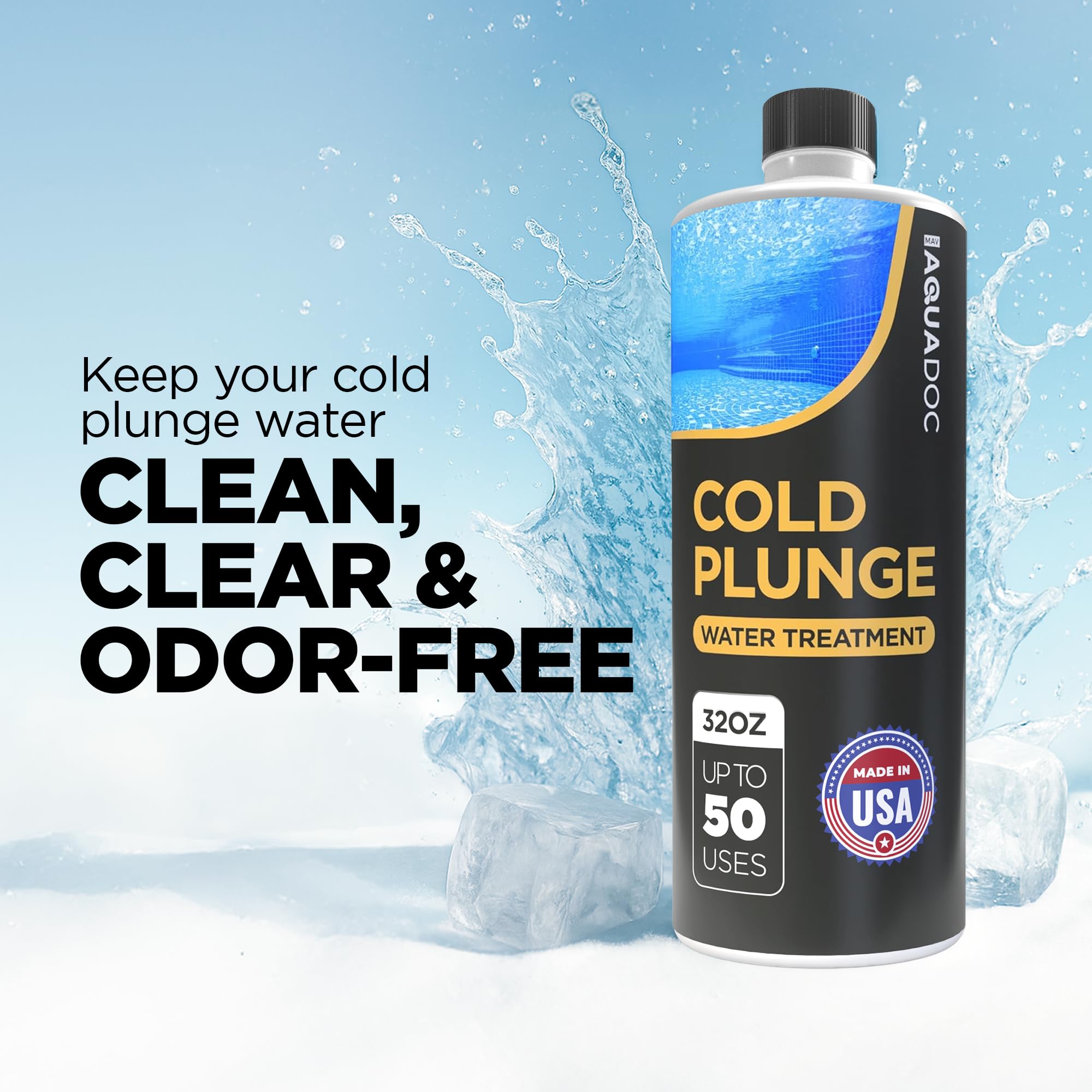 AquaDoc Cold Plunge Water Treatment measuring doser used for precise dosing.