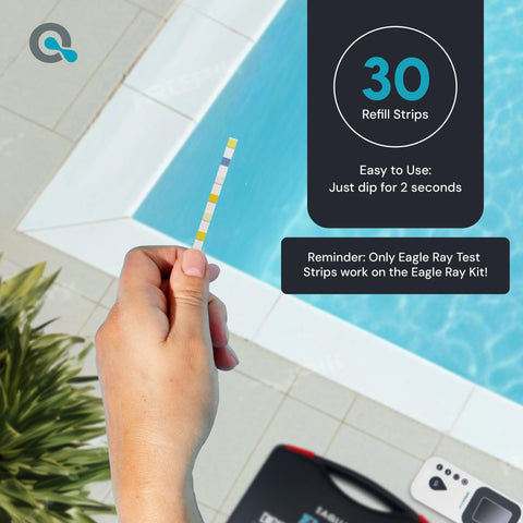 MAV AquaDoc Eagle Ray shows chlorine reading on screen