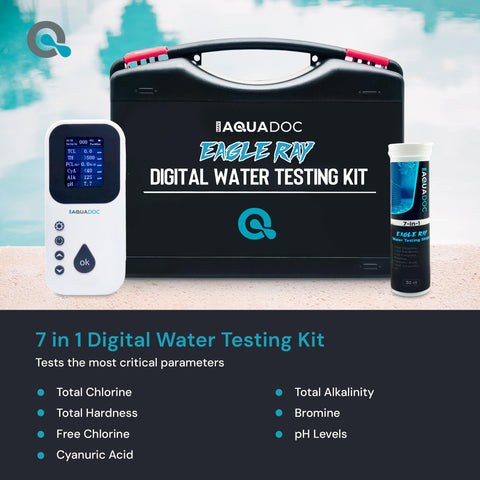 Eagle Ray test strips ready for quick seven-parameter checks