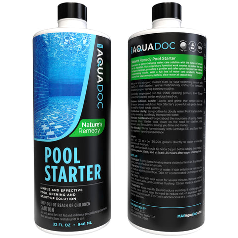 MAV AquaDoc easy-to-use pool opening solution reduces manual scrubbing and effort.