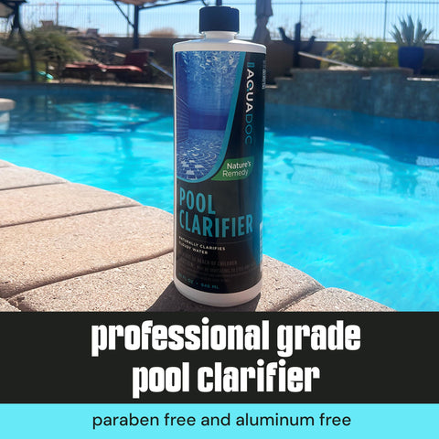 Eco-friendly formula label of MAV AquaDoc clarifier