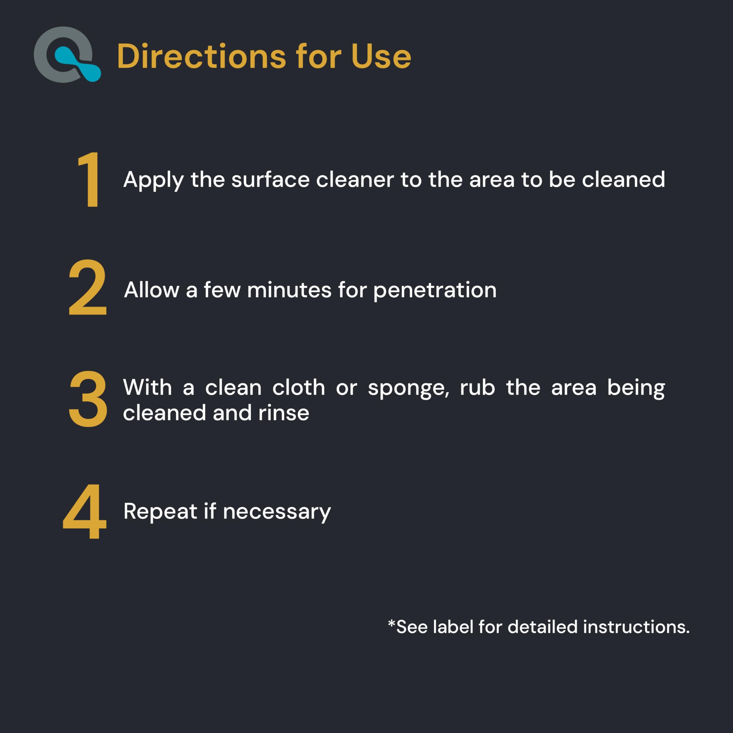 MAV AquaDoc cleaner uses little product for thorough cleaning