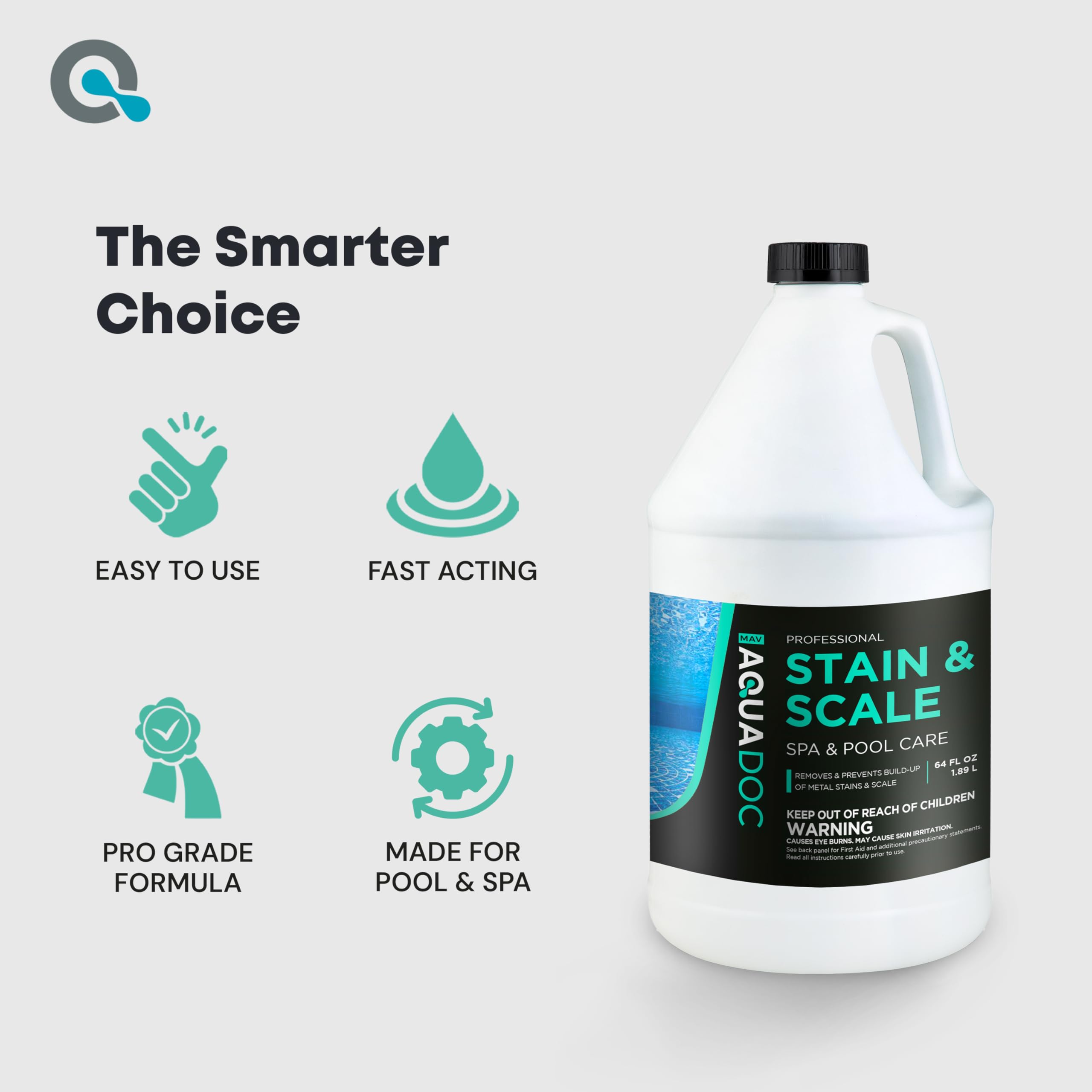 MAV AquaDoc water softener and scale defense in action.
