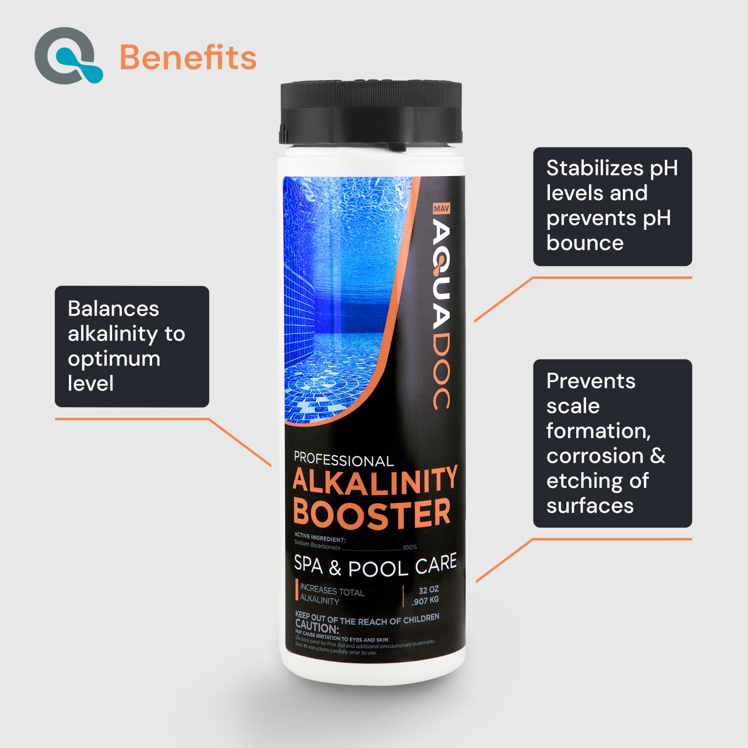 AquaDoc hot tub water balance application eases routine maintenance.