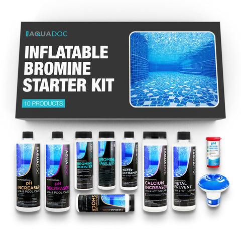 MAV AquaDoc inflatable spa kit bromine tablets for clear water