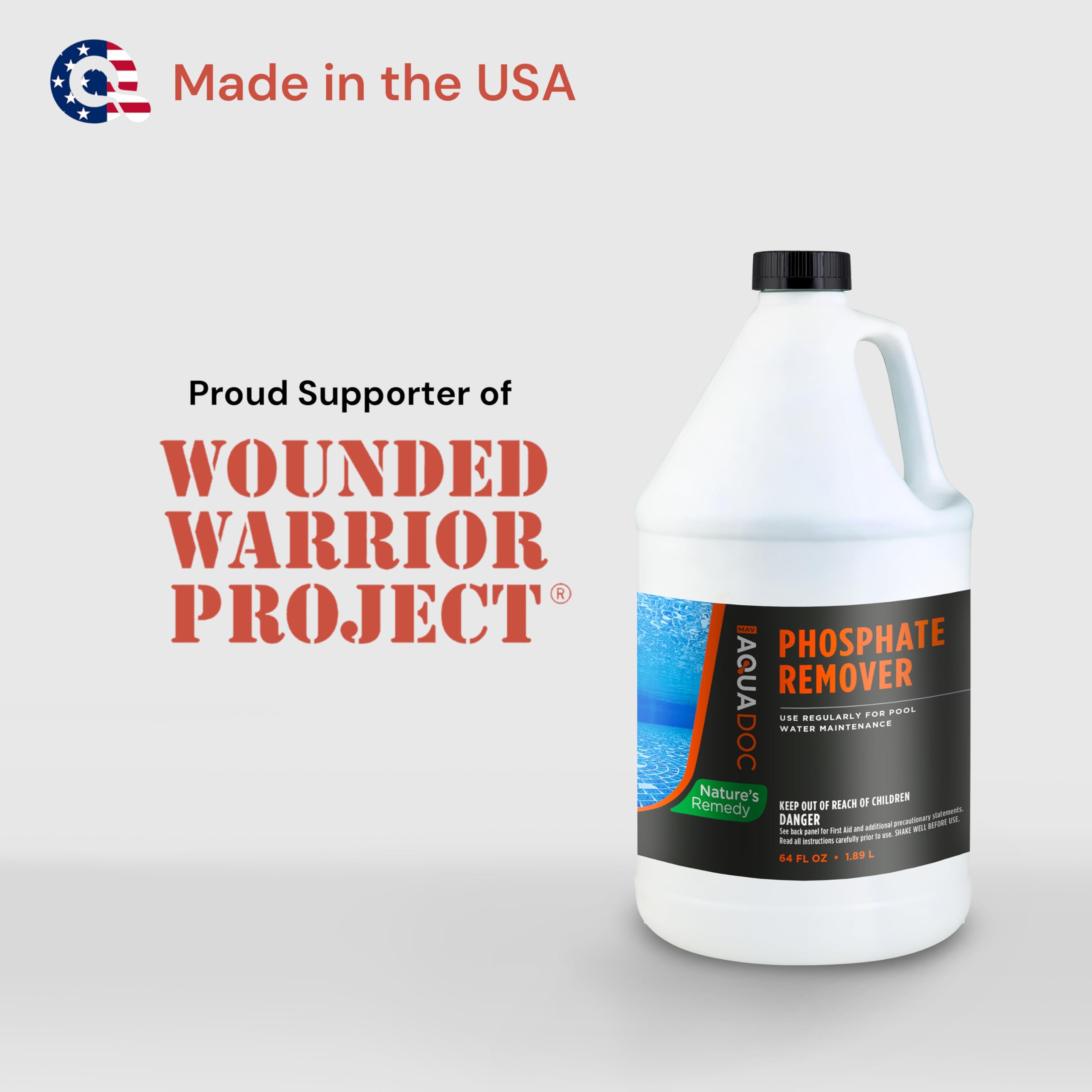 MAV AquaDoc pool phosphate remover supports healthier water balance after opening season.