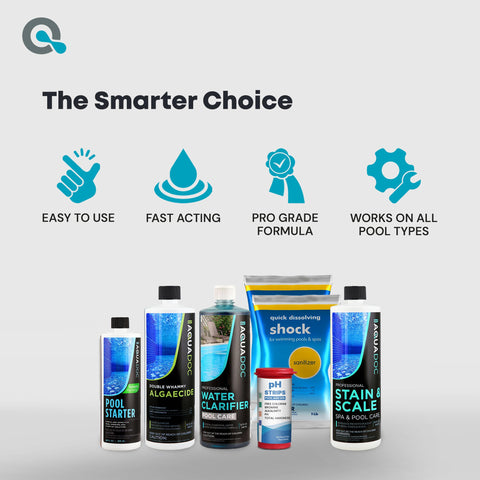 MAV AquaDoc pool shock oxidizer eliminates contaminants quickly.