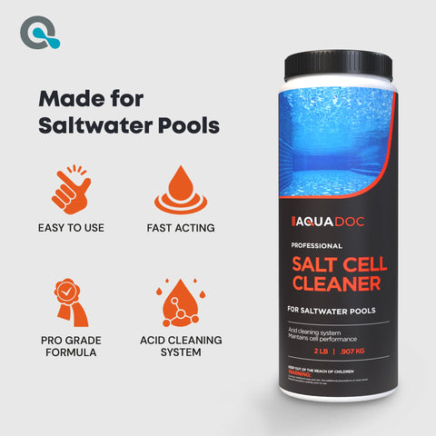 MAV AquaDoc saltwater pool care setup supports ongoing maintenance