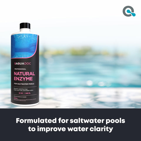MAV AquaDoc saltwater pool waterline cleaner focuses on preventing buildup.
