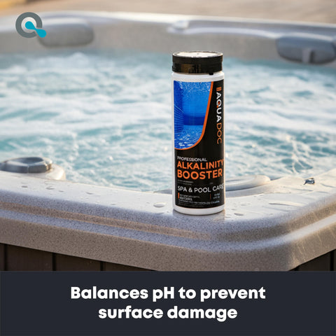 MAV AquaDoc 2-pack packaging shows an easy, ready-to-use alkalinity solution.