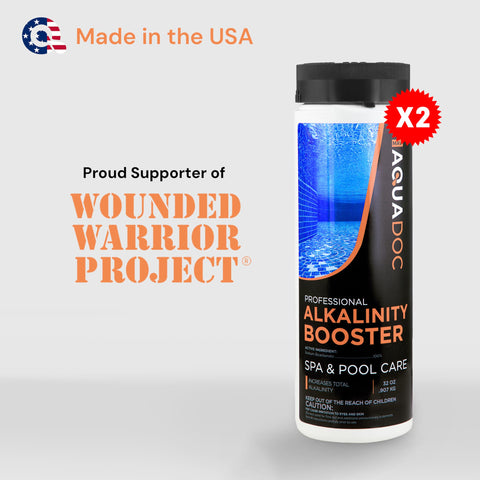 Softer feel and clearer water after balanced spa treatment with AquaDoc.