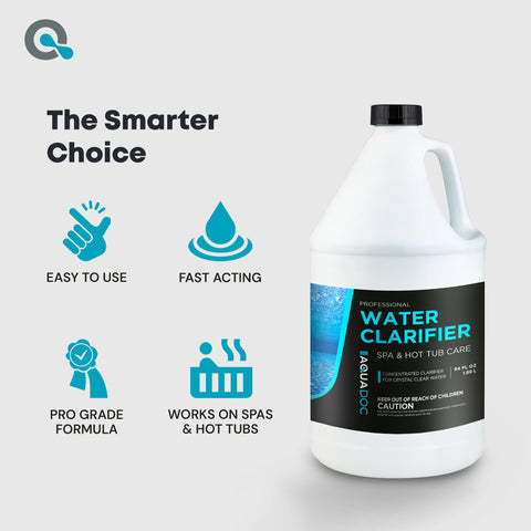 MAV AquaDoc Spa Clarifier USA-made packaging for reliable spa care
