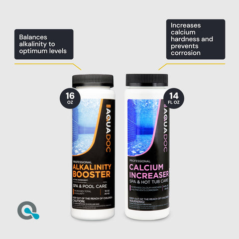 MAV AquaDoc spa cleaner spray removes residues for spotless water