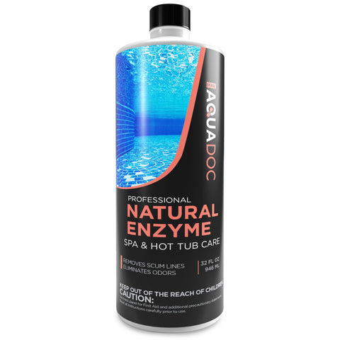 MAV AquaDoc Spa Enzyme bottle pour for easy dosing and clearer water