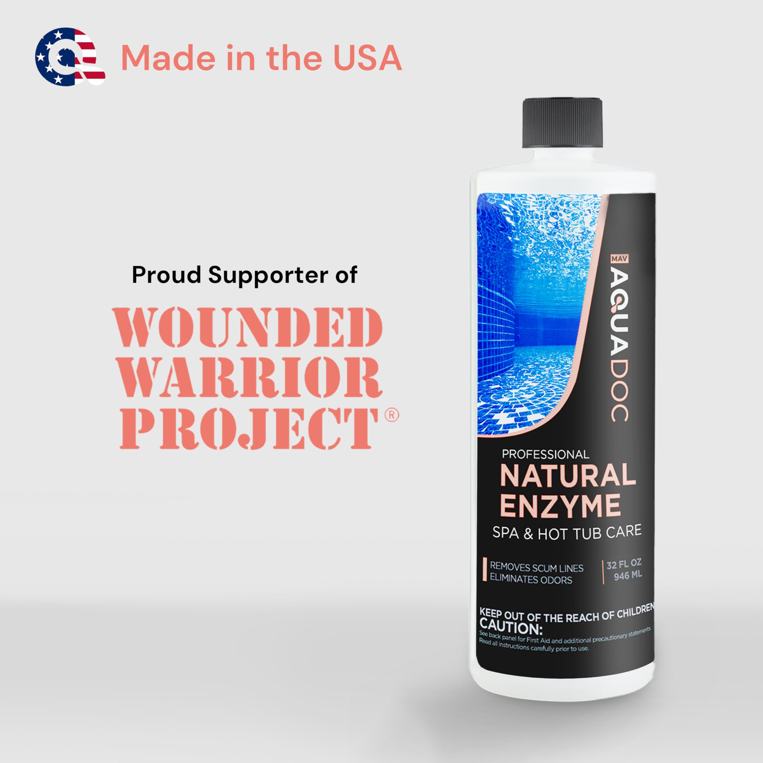 MAV AquaDoc enzyme dosing made simple for daily spa care