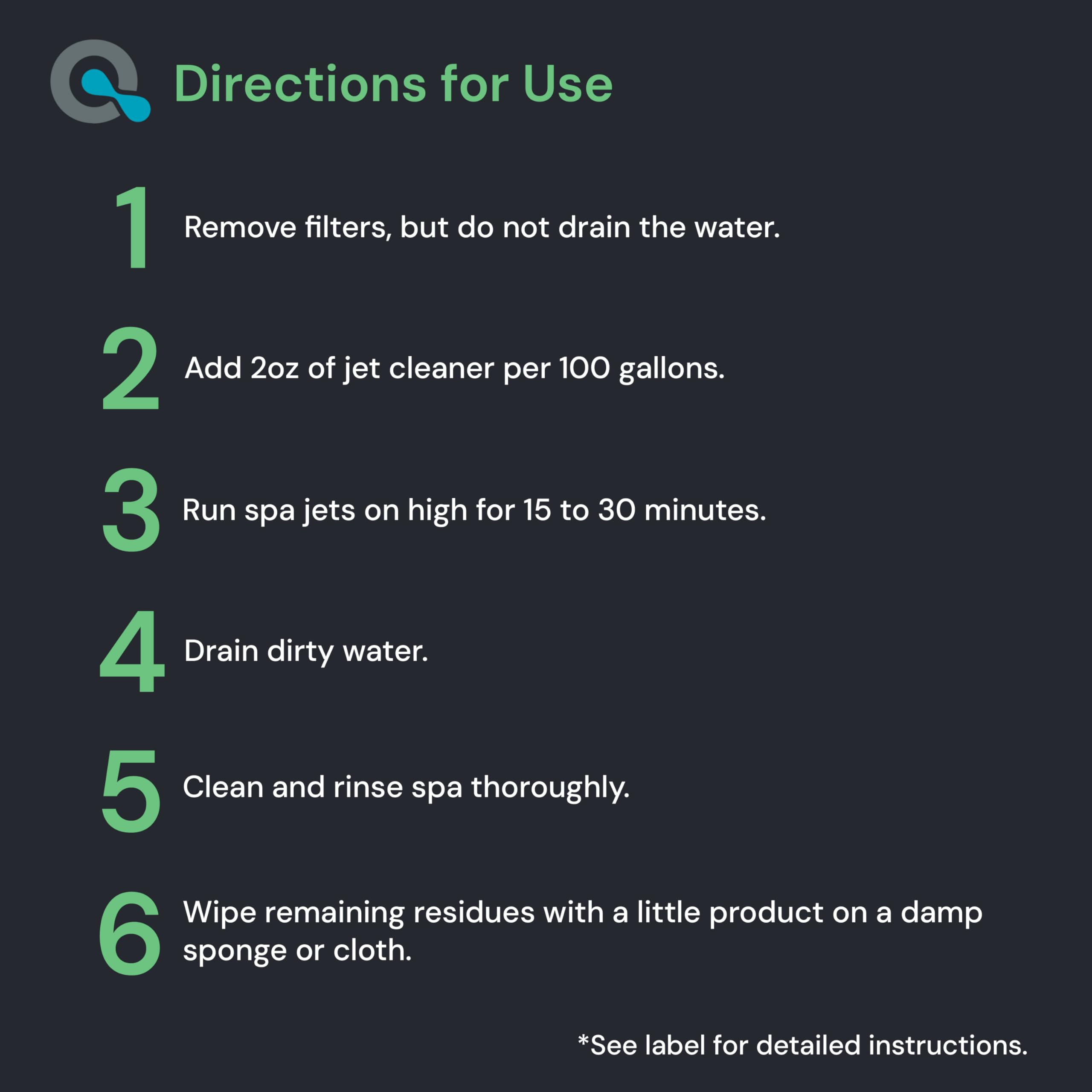 MAV AquaDoc Spa Jet Cleaner applied to indoor jets for cleaner performance.