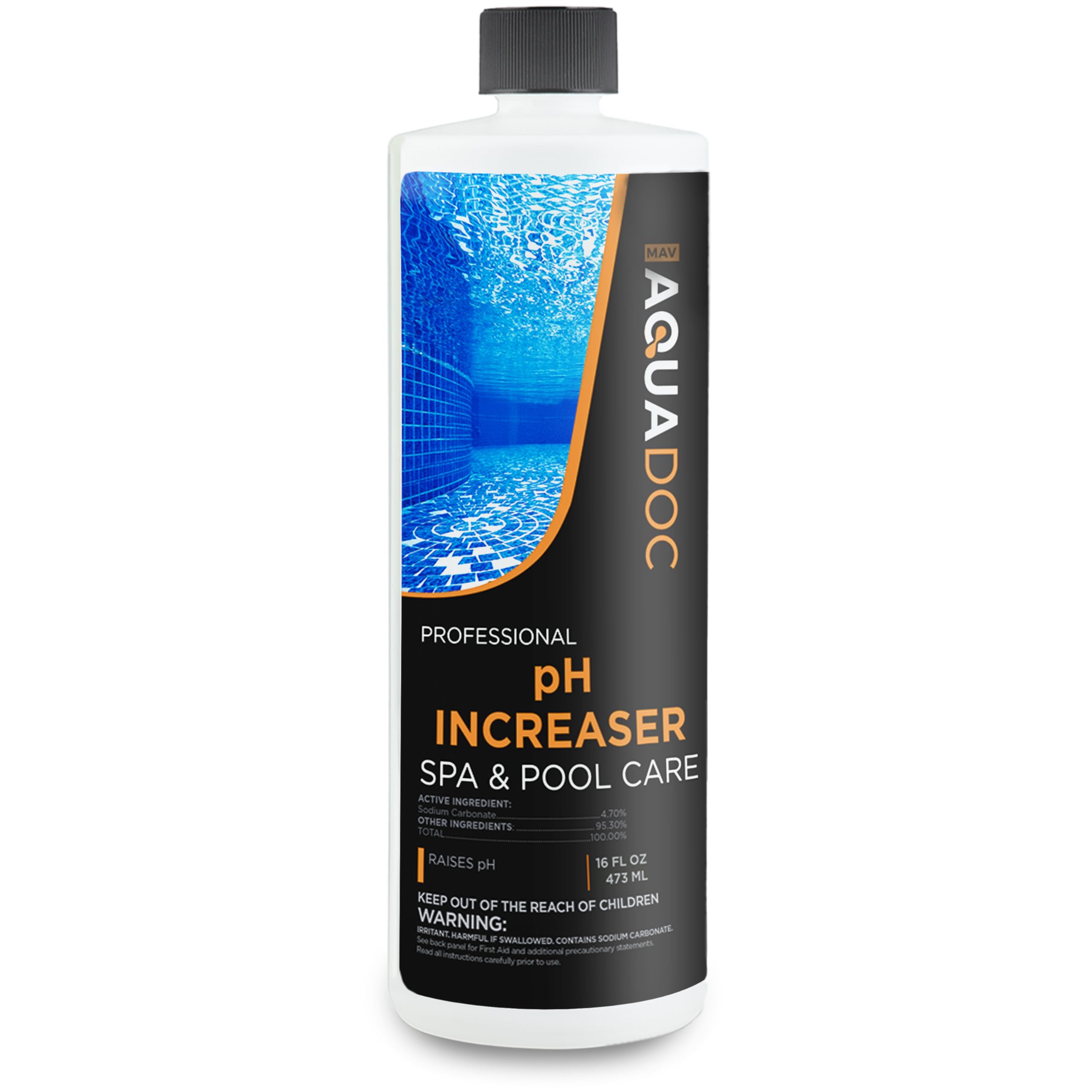 Cozy hot tub scene with balanced water using pH Up.