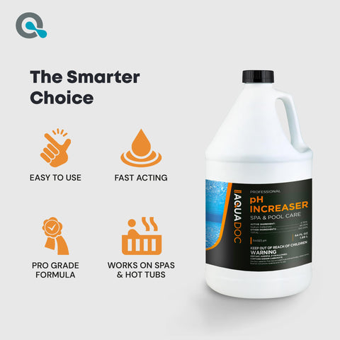 MAV AquaDoc Spa pH Up helping clear cloudy water