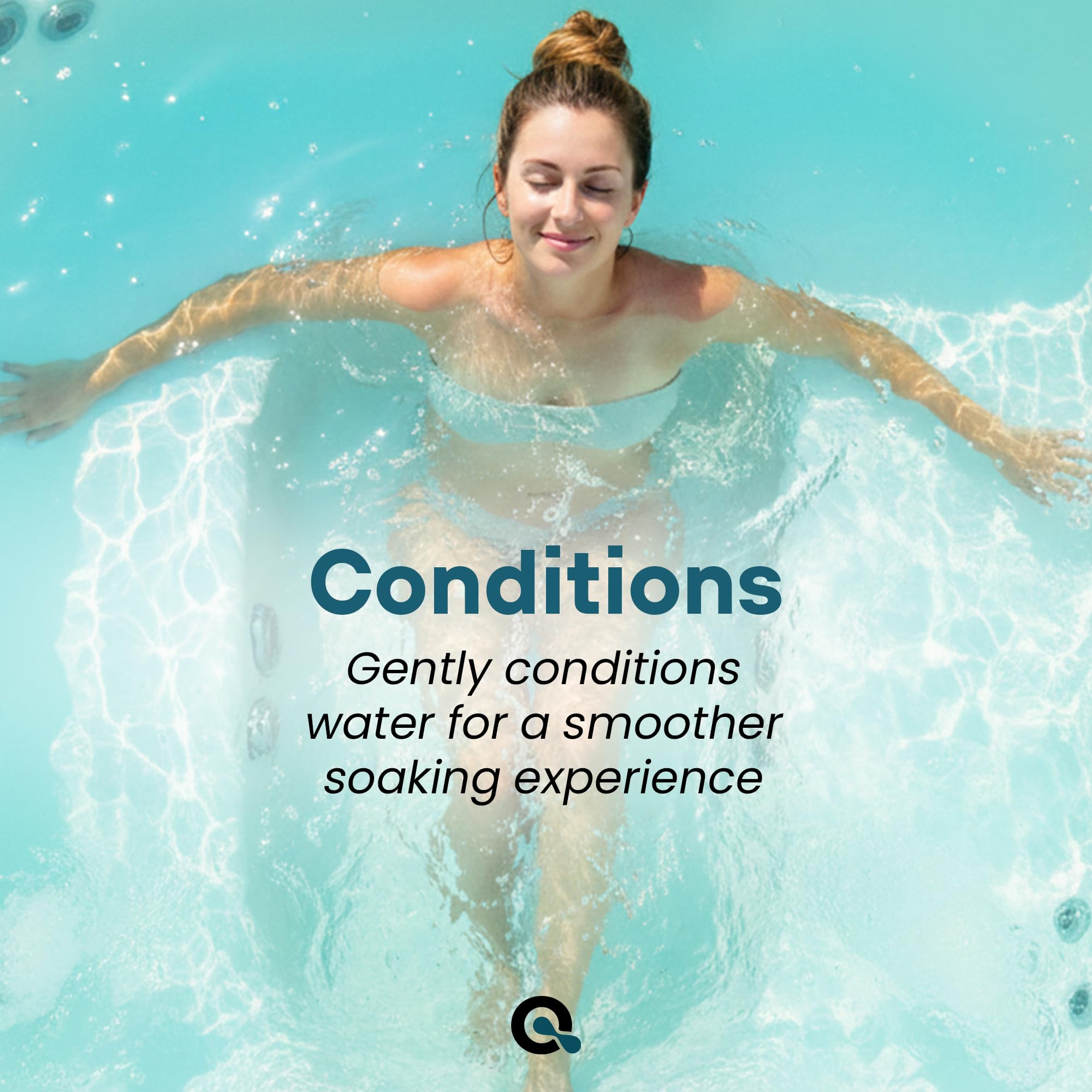 MAV AquaDoc spa tub inside-view suggests compatibility with inflatable, portable, and acrylic spas.