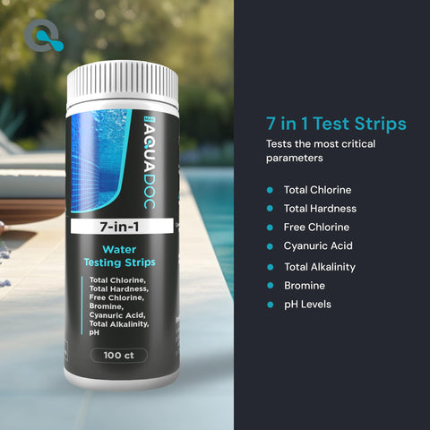 MAV AquaDoc strip dipping action showing easy on-site water testing