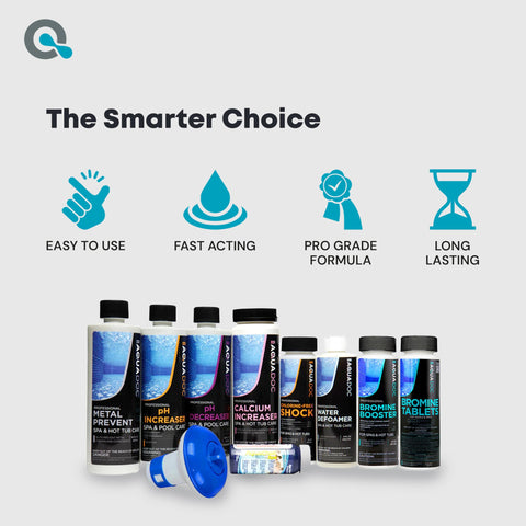 MAV Aquadoc test strips and floater for easy testing.