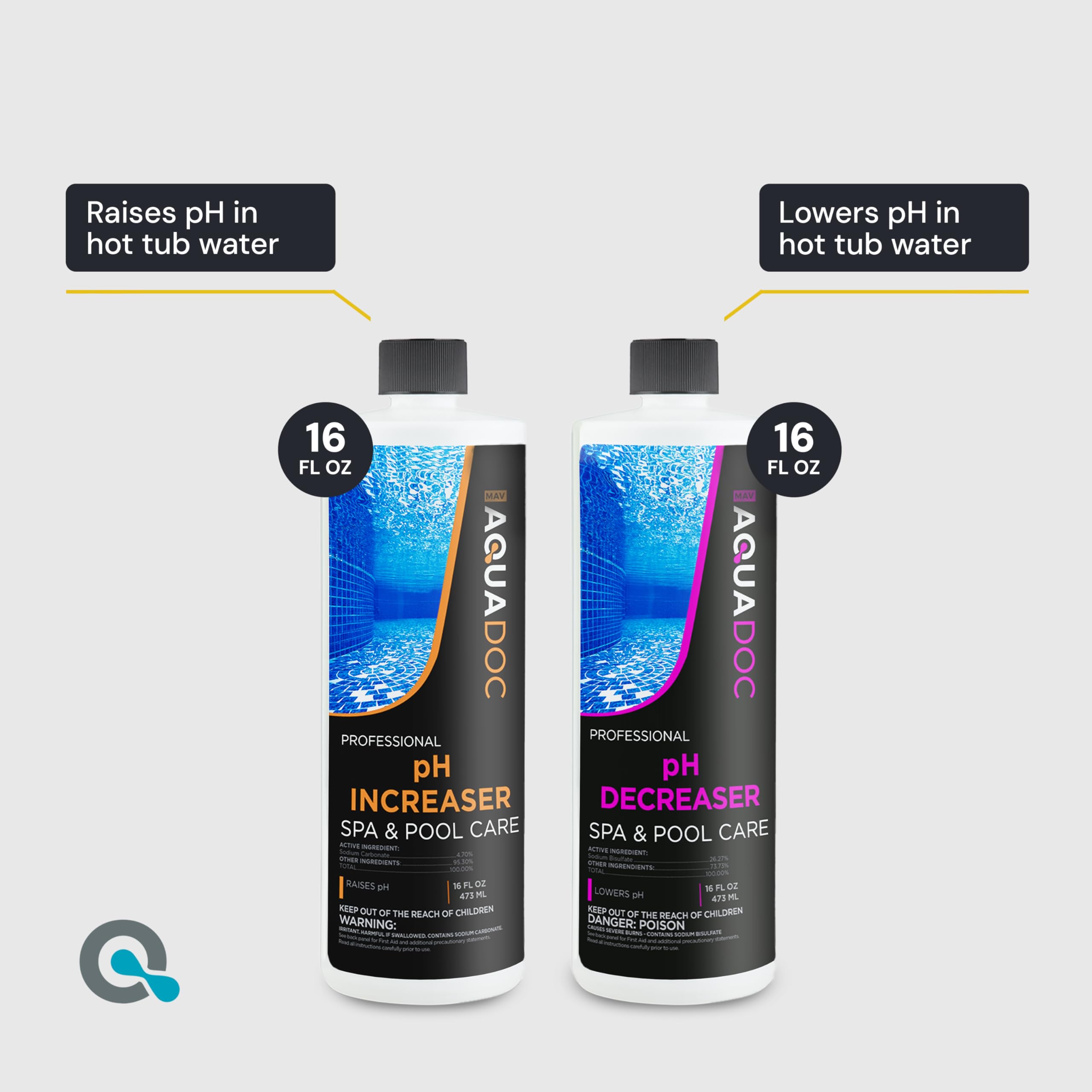 MAV AquaDoc test strips kit enables quick water balancing checks