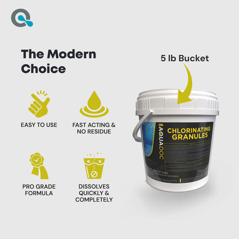 USA-made AquaDoc spa chemicals for reliable hot tub care