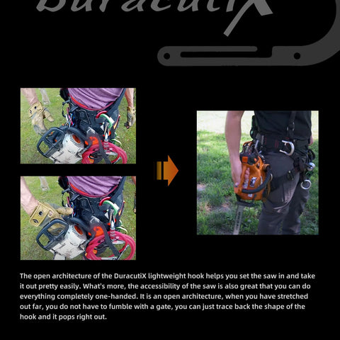 Mavnai DuracutiX stays secure even upside down during climbs