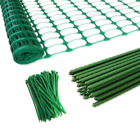 MaWGcowerd garden fence netting 40in x 100ft for durable outdoor barriers.