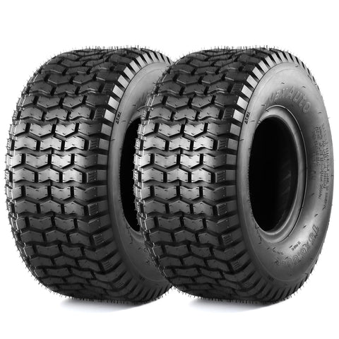 MaxAuto 15x6.00-6 tire sidewall detail for durable lawn work.