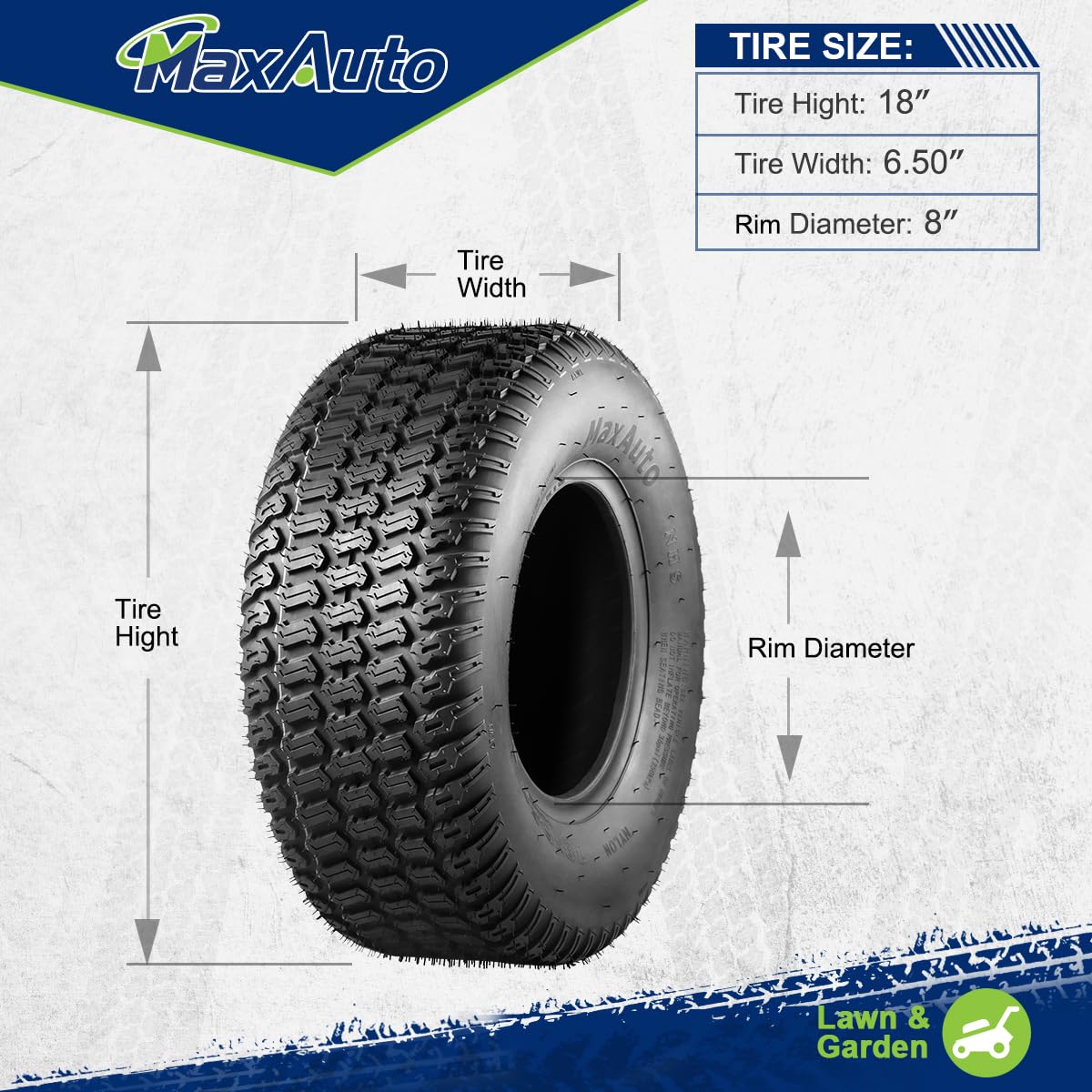 MaxAuto Tire 4PR durability close-up