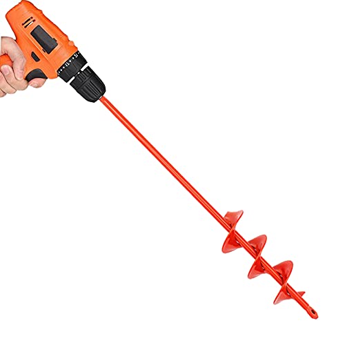 MAXCCINO auger drill bit for planting – efficient digging for bulbs and seedlings.