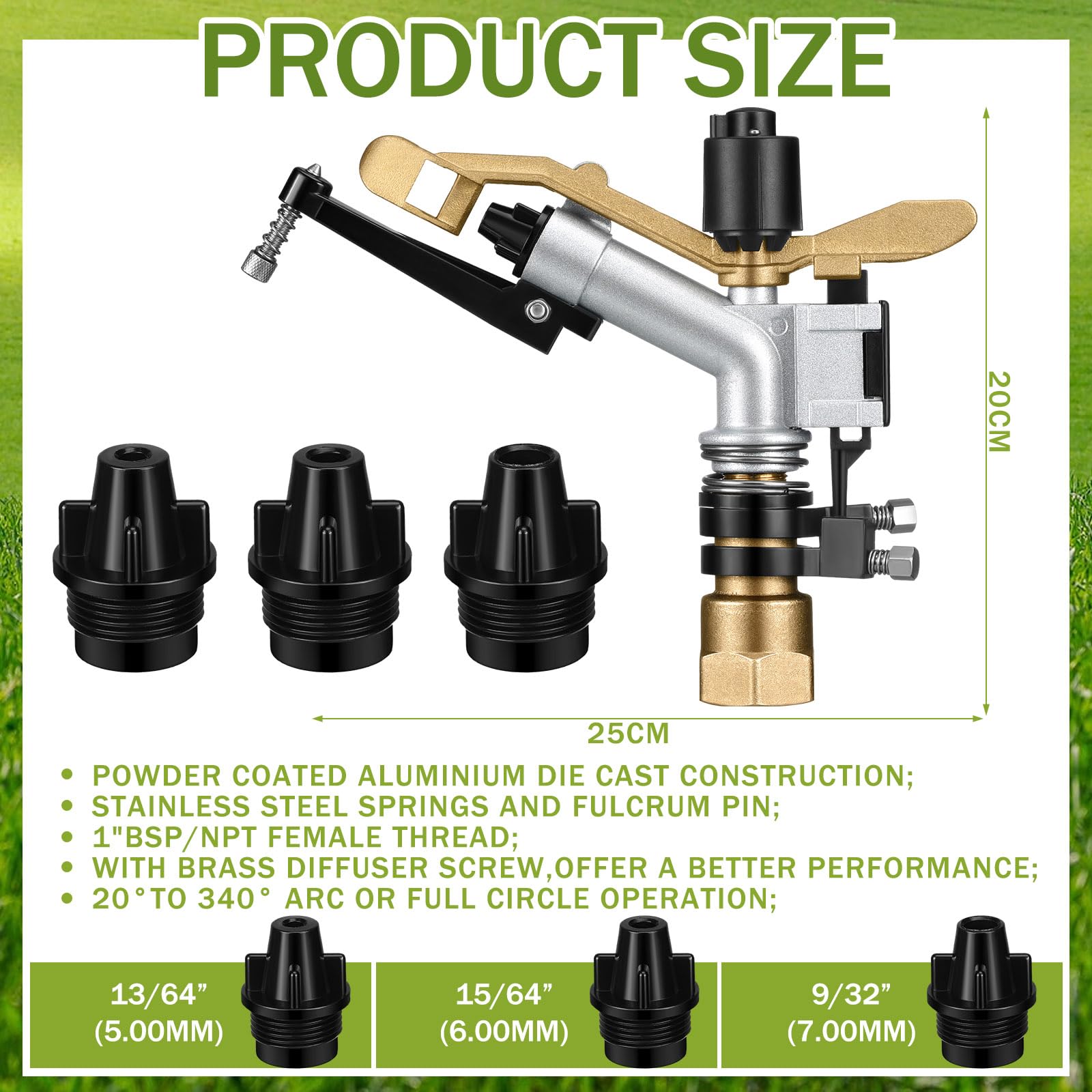 Maxcheck durable aluminum body with stainless components for longevity.
