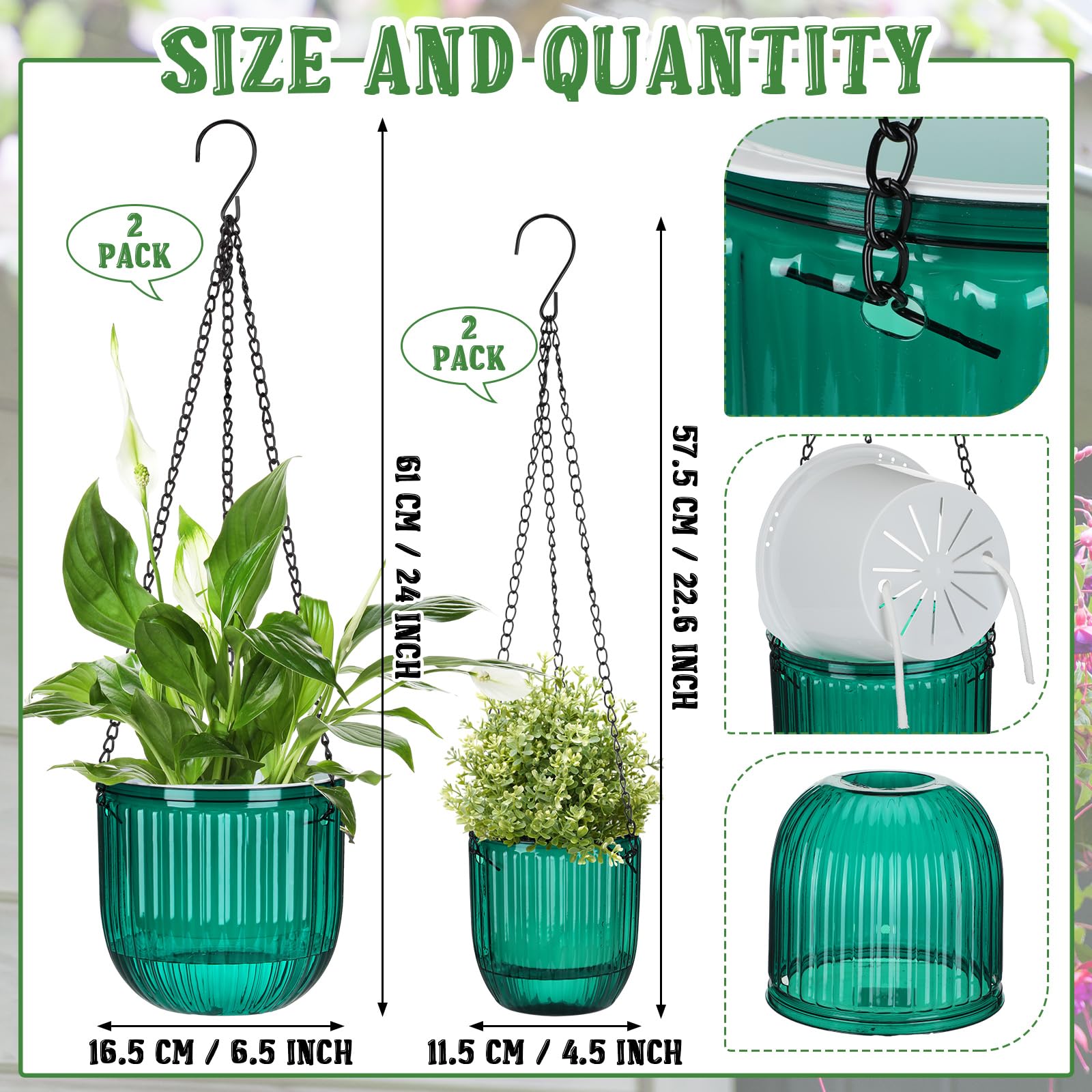 Maxcheck Emerald 4.5-inch planter, compact for small shelves.