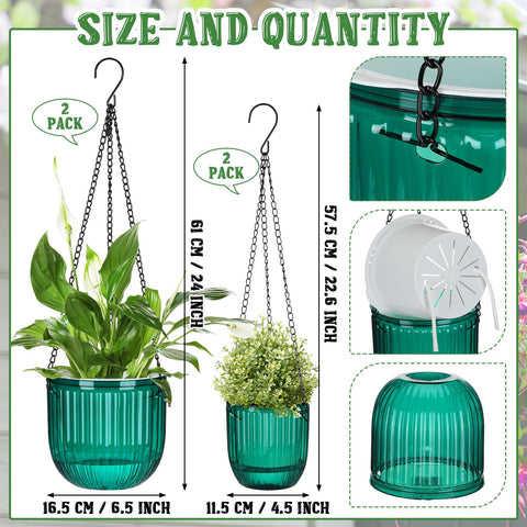 Maxcheck Emerald 4.5-inch planter, compact for small shelves.