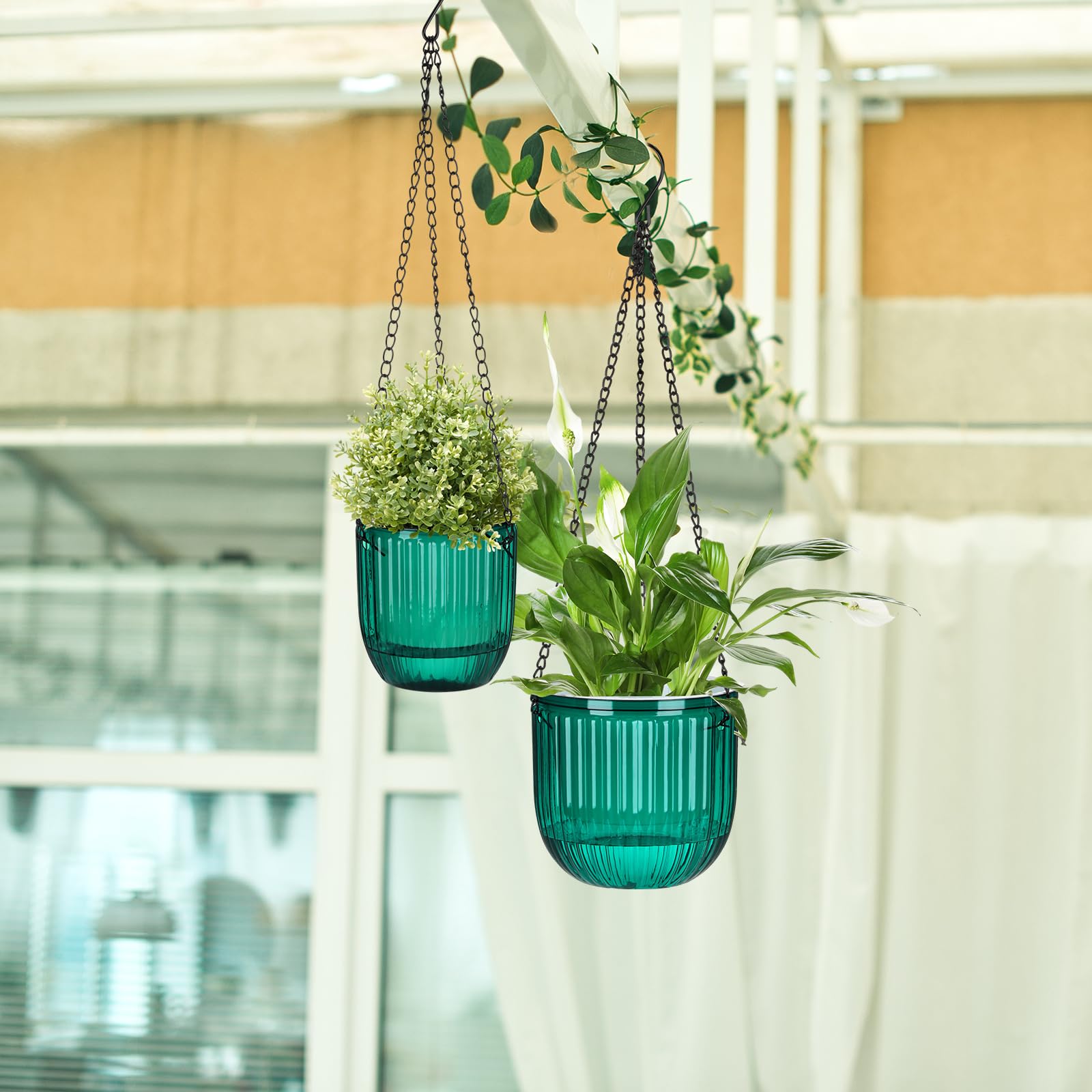 Maxcheck gift-ready set of four planters for home decor.