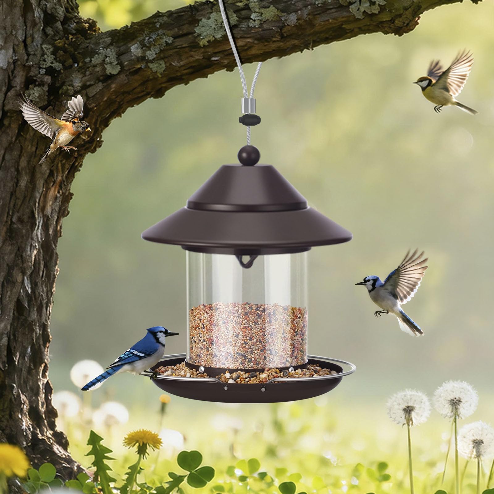 MAXDORIA ideal for cardinals and hummingbirds in your garden